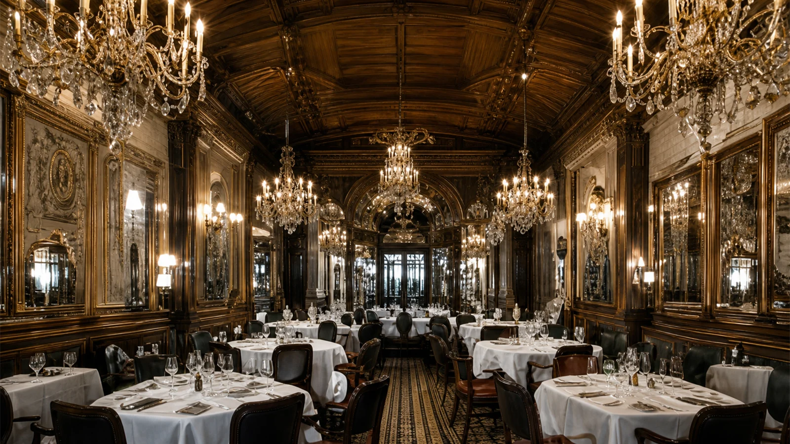 Salón del restaurante Lhardy